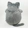 ねこ肯定感 くろねこのまぐろ BIGぬいぐるみ りぶはあと