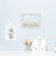 ミッフィー miffy フレームウォールステッカー グレー フォトフレーム インテリア