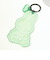 miffy ミッフィー マット染色キーホルダー ミント