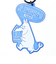 ムーミン MOOMIN マット染色キーホルダー アクリルキーホルダー ブルー