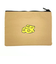 トムとジェリー CHEES DAY フラットポーチ (ベージュ)