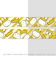 ミッフィー miffy 70th 金箔クリアマスキングテープ (Gold) 文具