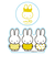 ミッフィー miffy 70th クリアステッカーセット (miffy) 文具 日本製