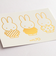 ミッフィー miffy 70th 金箔押しポストカード(miffy) 文具 日本製