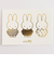 ミッフィー miffy 70th 金箔押しポストカード(miffy) 文具 日本製