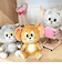 トムとジェリー ジェリー＆タフィー おしりだまマスコット ぬいぐるみ トムジェリ