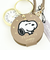 スヌーピー ルーペ付きハンドウォッチ ベージュ 時計 SNOOPY