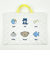 ミッフィー miffy キルトチャームバッグ アイボリー トートバッグ スクール キッズ