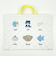 ミッフィー miffy キルトチャームバッグ アイボリー トートバッグ スクール キッズ