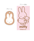 ミッフィー miffy チャーム付ボールペン(pink) 文具 日本製