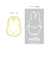 ミッフィー miffy チャーム付ボールペン(gray) 文具 日本製