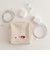 ミッフィー miffy スクエアポーチ(beige)