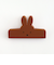 ミッフィー miffy フェイスクリップ(brown) 文具