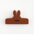 ミッフィー miffy フェイスクリップ(brown) 文具
