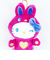 サンリオ ハローキティ マスコットコレクション カラフルバニー マジェンタ ぬいぐるみ サンリオ