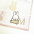 ミッフィー miffy イニシャルハンカチ(M) ピンク