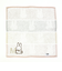 ミッフィー miffy イニシャルハンカチ(Y) ピンク