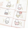 ミッフィー miffy イニシャルハンカチ(Y) ピンク