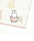 ミッフィー miffy イニシャルハンカチ(R) ピンク