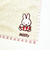 ミッフィー miffy ワッペンタオルハンカチ (レッド) ギンガムシリーズ