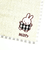 ミッフィー miffy ワッペンタオルハンカチ (グレー) ギンガムシリーズ