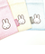 ミッフィー miffy ハンカチ (ベージュ) チェックシリーズ