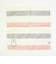 ミッフィー miffy ハンカチ (ババロア) パステルボーダー