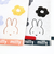 ミッフィー miffy ハンカチ (ポップ柄) フラワーポップシリーズ