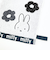 ミッフィー miffy ハンカチ (モノクロ柄) フラワーポップシリーズ