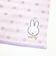 ミッフィー miffy きらきら ミニタオル (パープル) ハンカチ