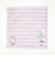 ミッフィー miffy きらきら ミニタオル (パープル) ハンカチ