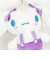 サンリオ シナモロール 推し色マスコット パープル ぬいぐるみ ボールチェーン