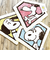 スヌーピー ダイヤモンド アクセントマット ブルー PEANUTS 75th SNOOPY