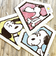 スヌーピー ダイヤモンド アクセントマット ブルー PEANUTS 75th SNOOPY