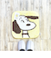 スヌーピー マルチマット イエロー PEANUTS 75th SNOOPY