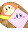 星のカービィ ワドルディ プププフェイス ハンドタオル