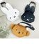 ミッフィー miffy ボリス フェイス型バッグチャーム(ブラウン) ポーチ ぬい活