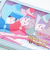 ディズニー プリンセス 眠れる森の美女 オーロラ姫 スクエアポーチ ライトブルー Disney アコモデ ACCOMMODE