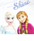 ディズニー プリンセス アナと雪の女王 巾着(中) ラベンダー ランチ スクール Disney