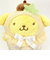 サンリオ ポムポムプリン パステルフルーツケープ ぬいぐるみ S インテリア イエロー