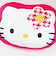 サンリオ ハローキティ  カオハナ ダイカットクッション (ピンク)  Sanrio