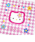 サンリオ ハローキティ  カオハナ ダイカットクッション (パープル)  Sanrio