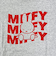 ミッフィー miffy ロンT(おすわり) グレー アパレル Tシャツ
