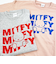 ミッフィー miffy ロンT(おすわり) ダスティピンク アパレル Tシャツ