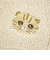 にゃんかち スコティッシュフォールド ハンカチタオル ベージュ