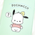 サンリオ ポチャッコ パスケース (グリーン) 定期入れ  Sanrio
