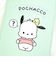 サンリオ ポチャッコ パスケース (グリーン) 定期入れ  Sanrio