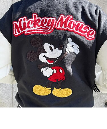 ディズニー ミッキーマウス クラブリーダー スタジャン L アパレル 