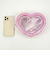 サンリオ マイメロディ バレエコア ハート型クリアポーチ Sanrio