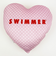 SWIMMER(スイマー) ハート ダイカットクッション
